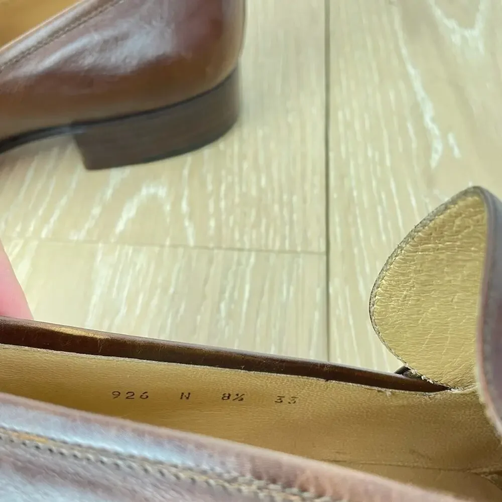 Mauro | Italian Leather Loafers Brown